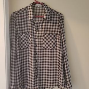 Express Checker Pattern Shirt